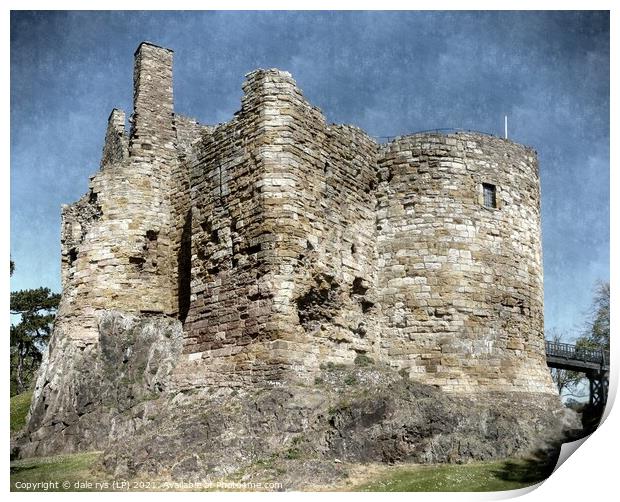 dirleton castle   Print by dale rys (LP)