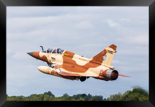 Couteau Delta takeoff Framed Print by Jason Wells