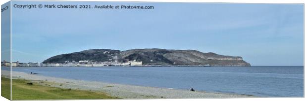 Great orme, llandudno Canvas Print by Mark Chesters