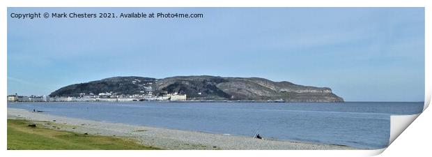 Great orme, llandudno Print by Mark Chesters