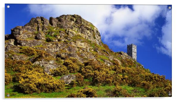 Brentor Panorama Acrylic by Darren Galpin