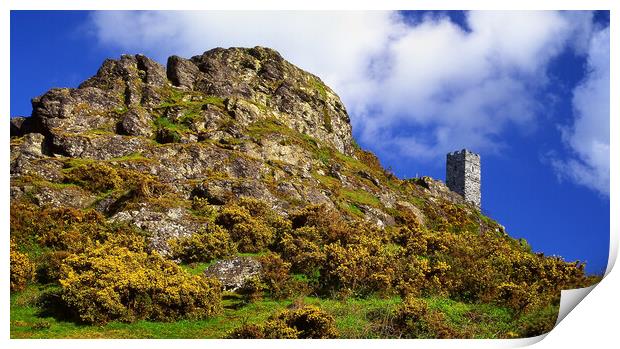 Brentor Panorama Print by Darren Galpin