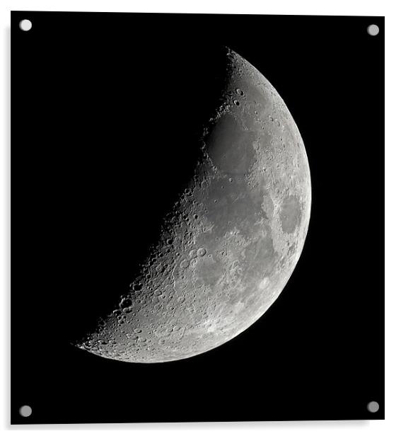 La Luna Acrylic by Richard Peck