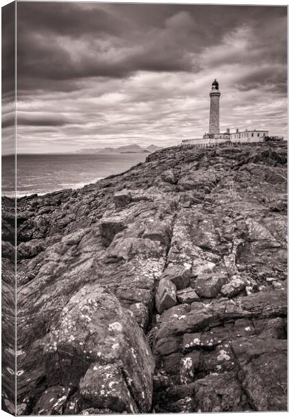 Ardnamurchan Point Lighthouse Canvas Print by John Frid
