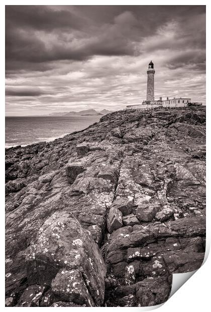 Ardnamurchan Point Lighthouse Print by John Frid