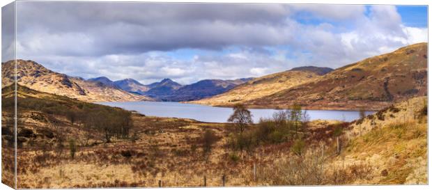 loch arklet  Canvas Print by chris smith