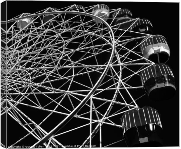 Ferris Wheel, Luna Park, Sydney, Australia Canvas Print by Geraint Tellem ARPS