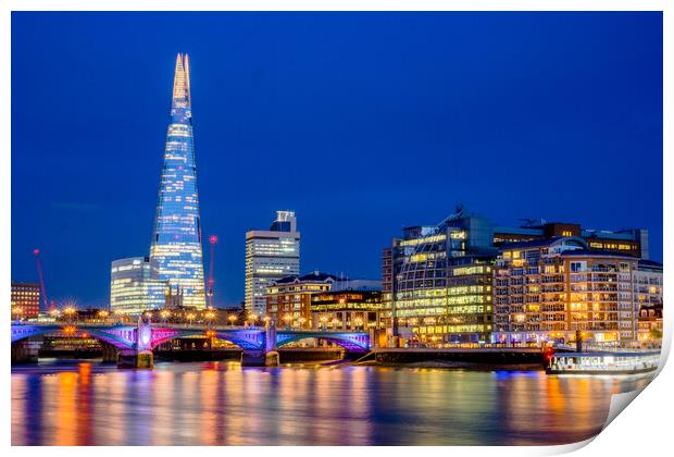 The Shard London Print by peter tachauer