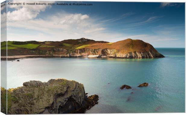 Porth Wen Brickworks Canvas Print by Howell Roberts