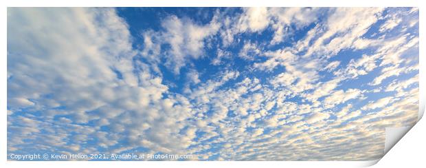 Sky cloud Print by Kevin Hellon