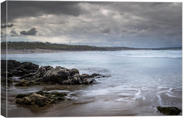 Godrevy Lighthouse Canvas Print by chris smith