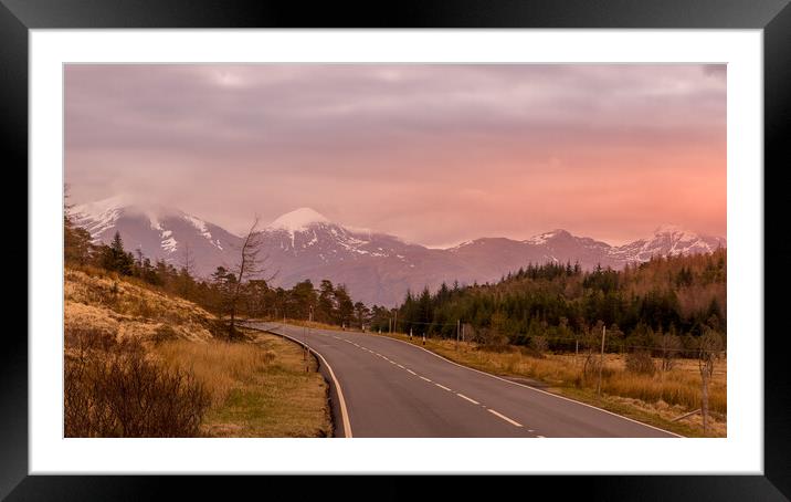 Glencoe Framed Mounted Print by chris smith