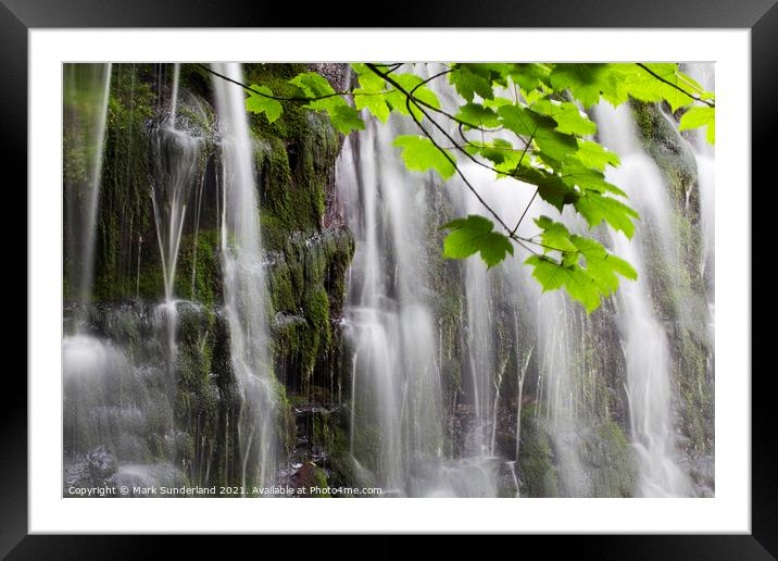Scale Haw Force near Hebden Framed Mounted Print by Mark Sunderland