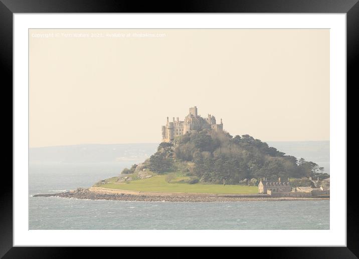 St Michael's Mount Marazion Framed Mounted Print by Terri Waters