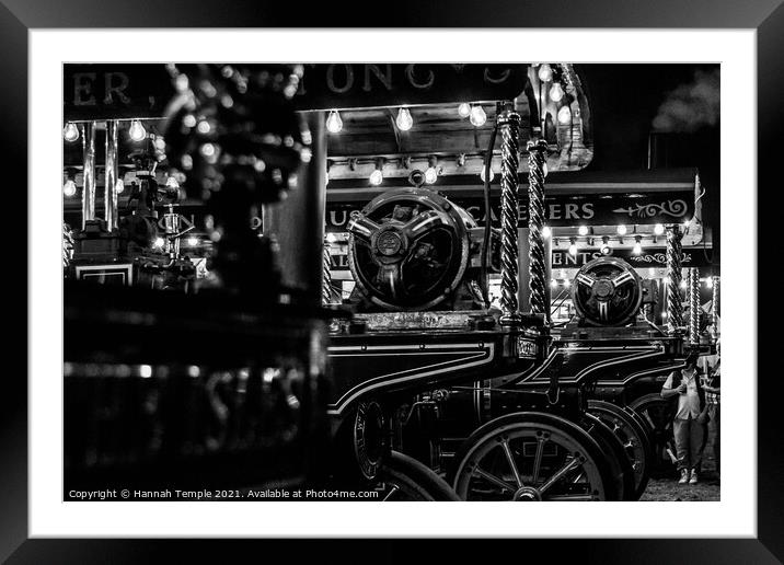 Showman's Engines Framed Mounted Print by Hannah Temple