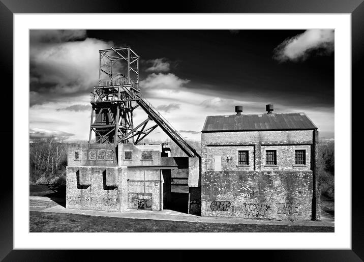 Barnsley Main Colliery  Framed Mounted Print by Darren Galpin