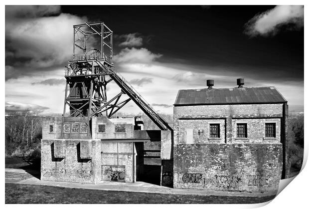 Barnsley Main Colliery  Print by Darren Galpin