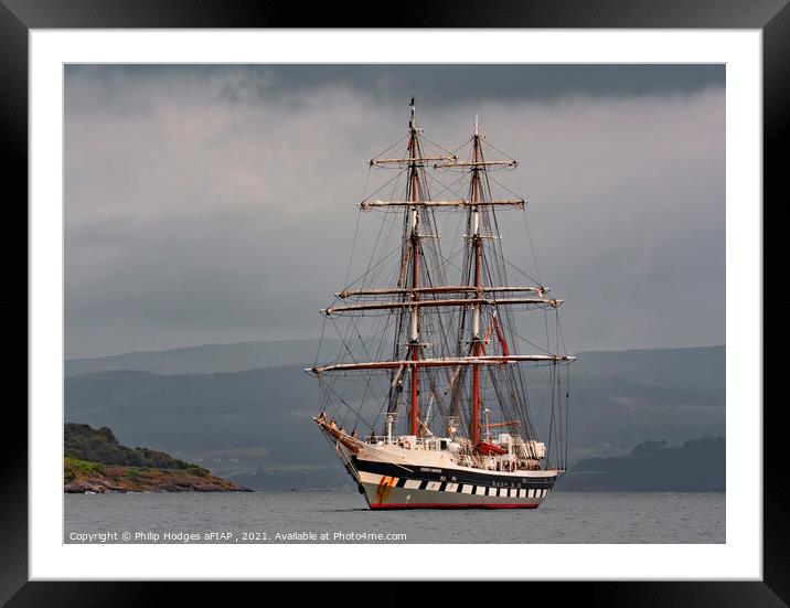 Stavros S Niarchos Framed Mounted Print by Philip Hodges aFIAP ,