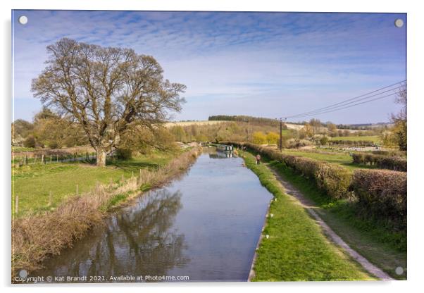 Kennet and Avon Canal Acrylic by KB Photo