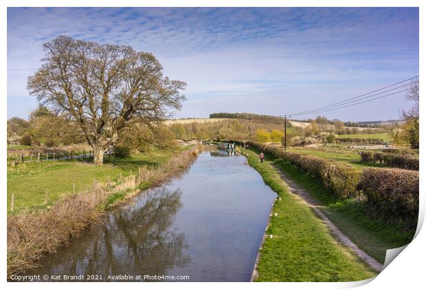 Kennet and Avon Canal Print by KB Photo