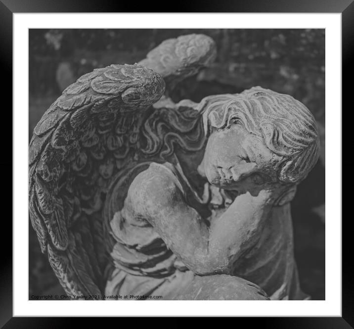 Guardian Angel Framed Mounted Print by Chris Yaxley