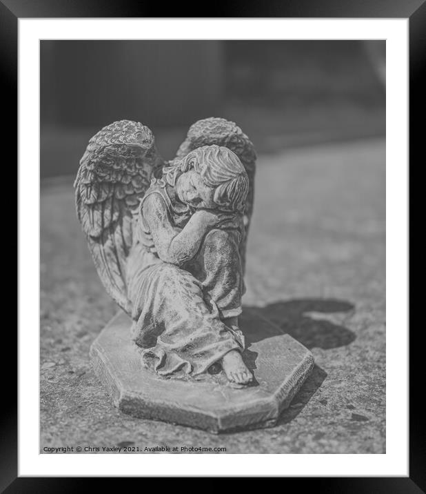 Guardian Angel Framed Mounted Print by Chris Yaxley