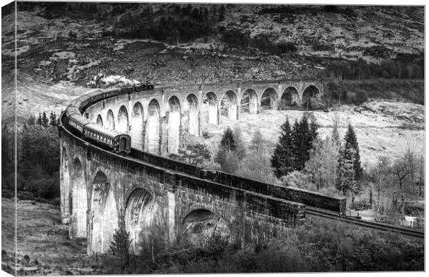 Glenfinnan Viaduct Canvas Print by chris smith