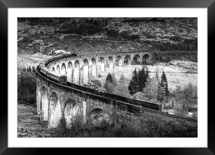 Glenfinnan Viaduct Framed Mounted Print by chris smith