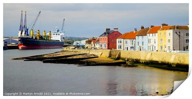 Hartlepool Harbour Canvas Print by Martyn Arnold