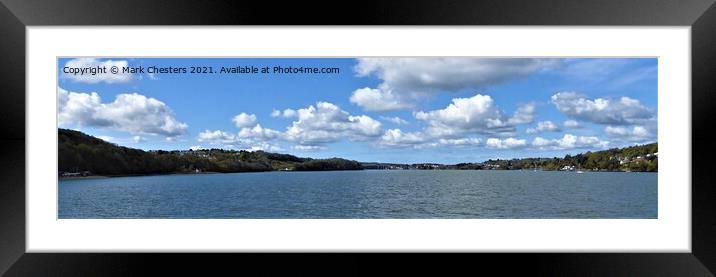 Majestic Menai Strait Framed Mounted Print by Mark Chesters