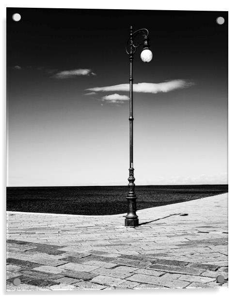 Street lamp Acrylic by Sergio Delle Vedove