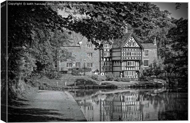 worsley packet house Canvas Print by keith hannant
