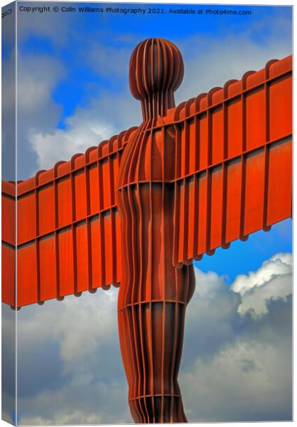 The Angel of the North 9 Canvas Print by Colin Williams Photography
