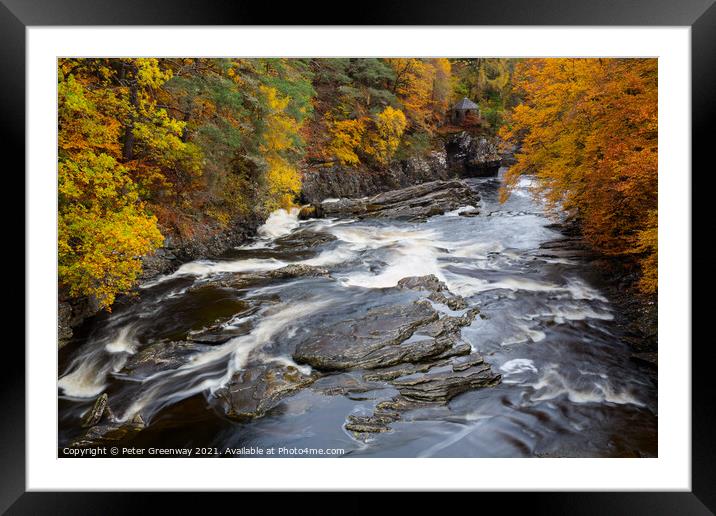 Invermoriston Bridge, The Scottish Highlands Framed Mounted Print by Peter Greenway