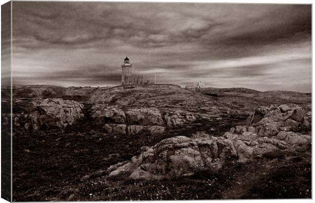 Isle of May Lighthouse Canvas Print by Malcolm Smith