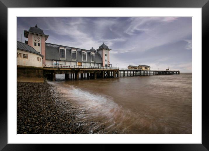 Penarth Pier South Wales Framed Mounted Print by Leighton Collins