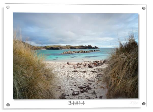 Clachtoll beach Scotland, Scottish Highlands Acrylic by JC studios LRPS ARPS