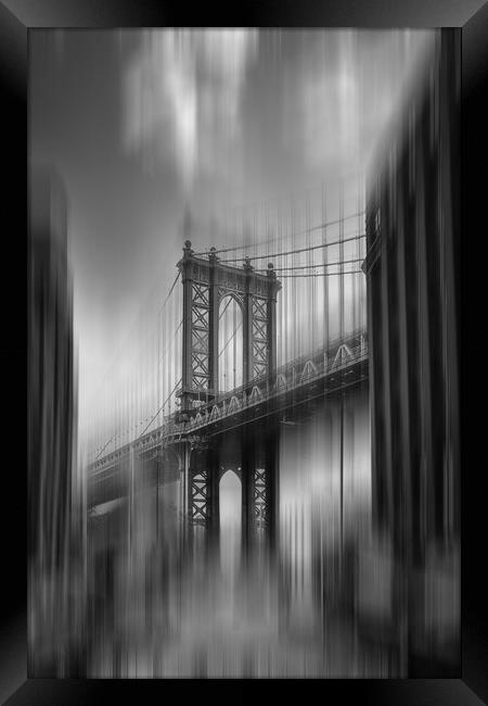 Majestic Marvel of Manhattan Framed Print by Alan Le Bon