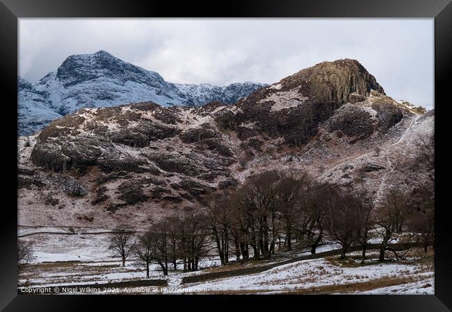 Side Pike, Lake District Framed Print by Nigel Wilkins