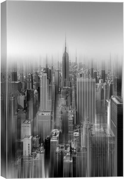 Majestic Empire State Building Canvas Print by Alan Le Bon