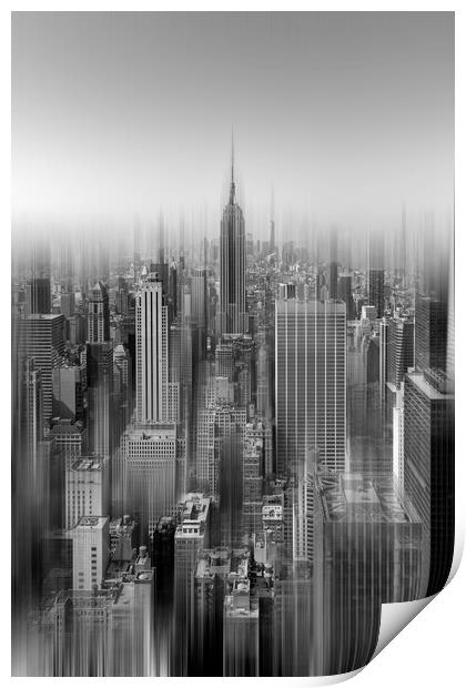Majestic Empire State Building Print by Alan Le Bon