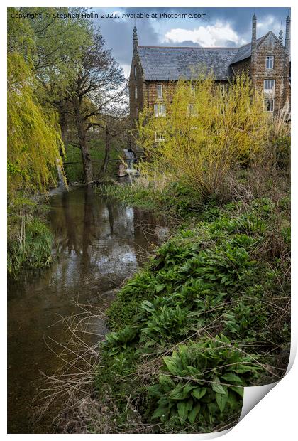 Caley Mill Norfolk Print by Stephen Hollin