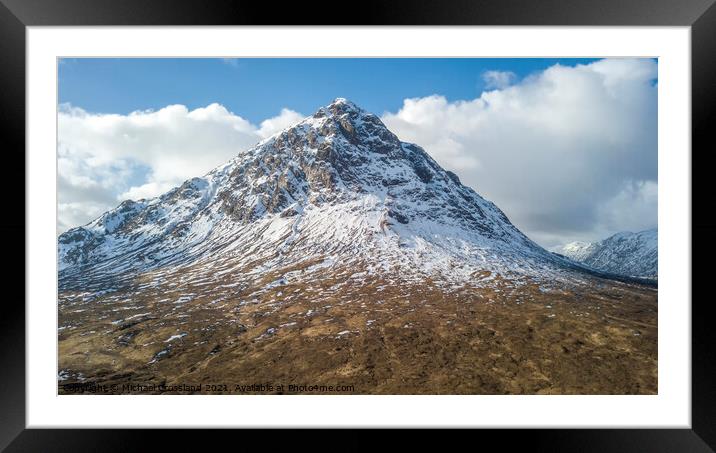 Buachaille Etive Mor Framed Mounted Print by Michael Crossland
