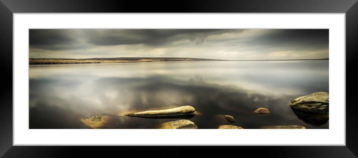 BE0005P - Calm Before The Storm - Panorama Framed Mounted Print by Robin Cunningham