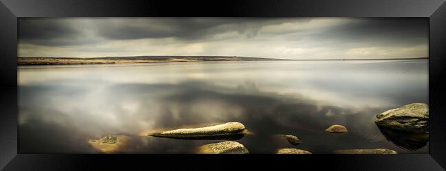 BE0005P - Calm Before The Storm - Panorama Framed Print by Robin Cunningham