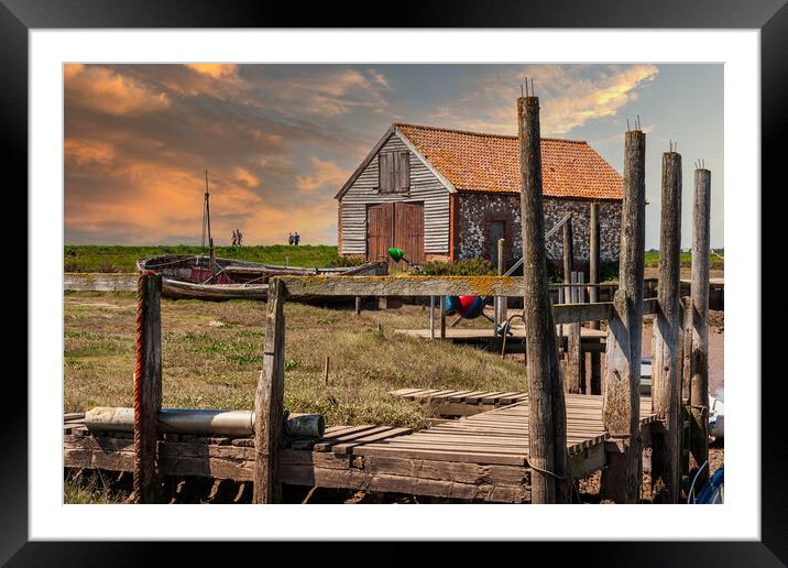 Rustic Charm by the Coast Framed Mounted Print by Kevin Snelling