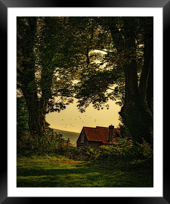 The House By The Forest Framed Mounted Print by Chris Lord