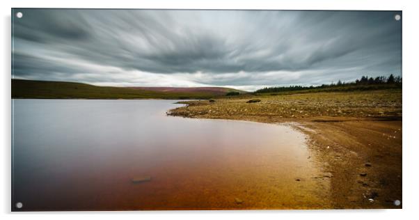 FA0001W - Gorple Lower Reservoir - Wide Acrylic by Robin Cunningham