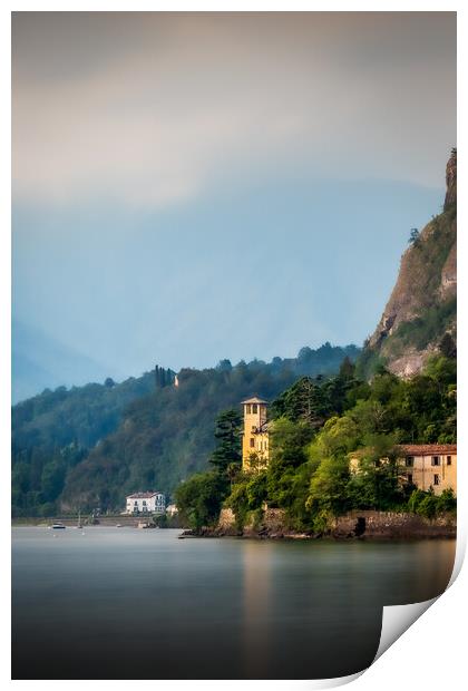Menaggio, Lake Como Print by Alan Le Bon