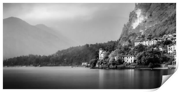 Menaggio Lake Como Print by Alan Le Bon
